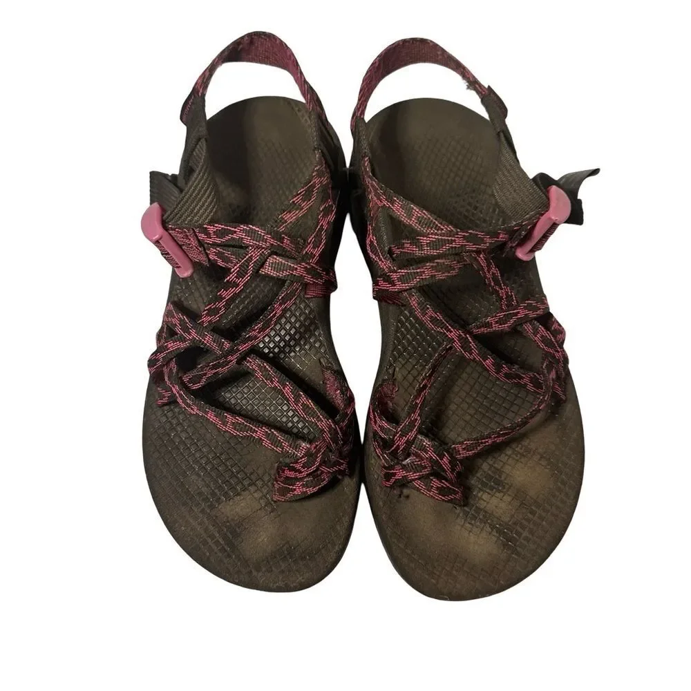 Chaco Womens ZCloud X2 Foliole Magenta Pink Black Sport Sandals Shoes